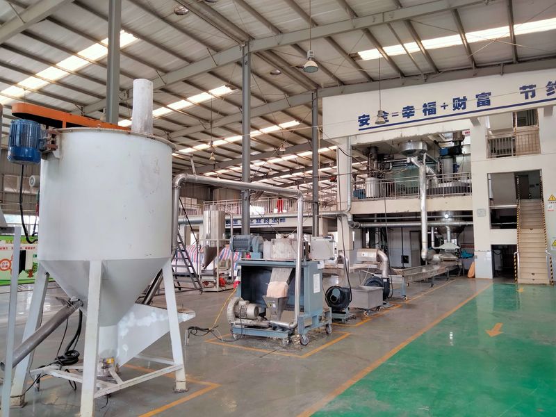 Sichuan Sunshine Plastics Co., LTD. linea di produzione del fabbricante